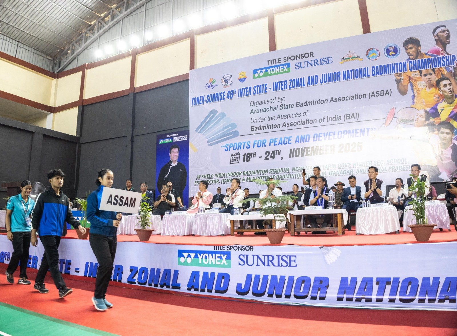 Arunachal CM inaugurates 48th Junior National Badminton Championship