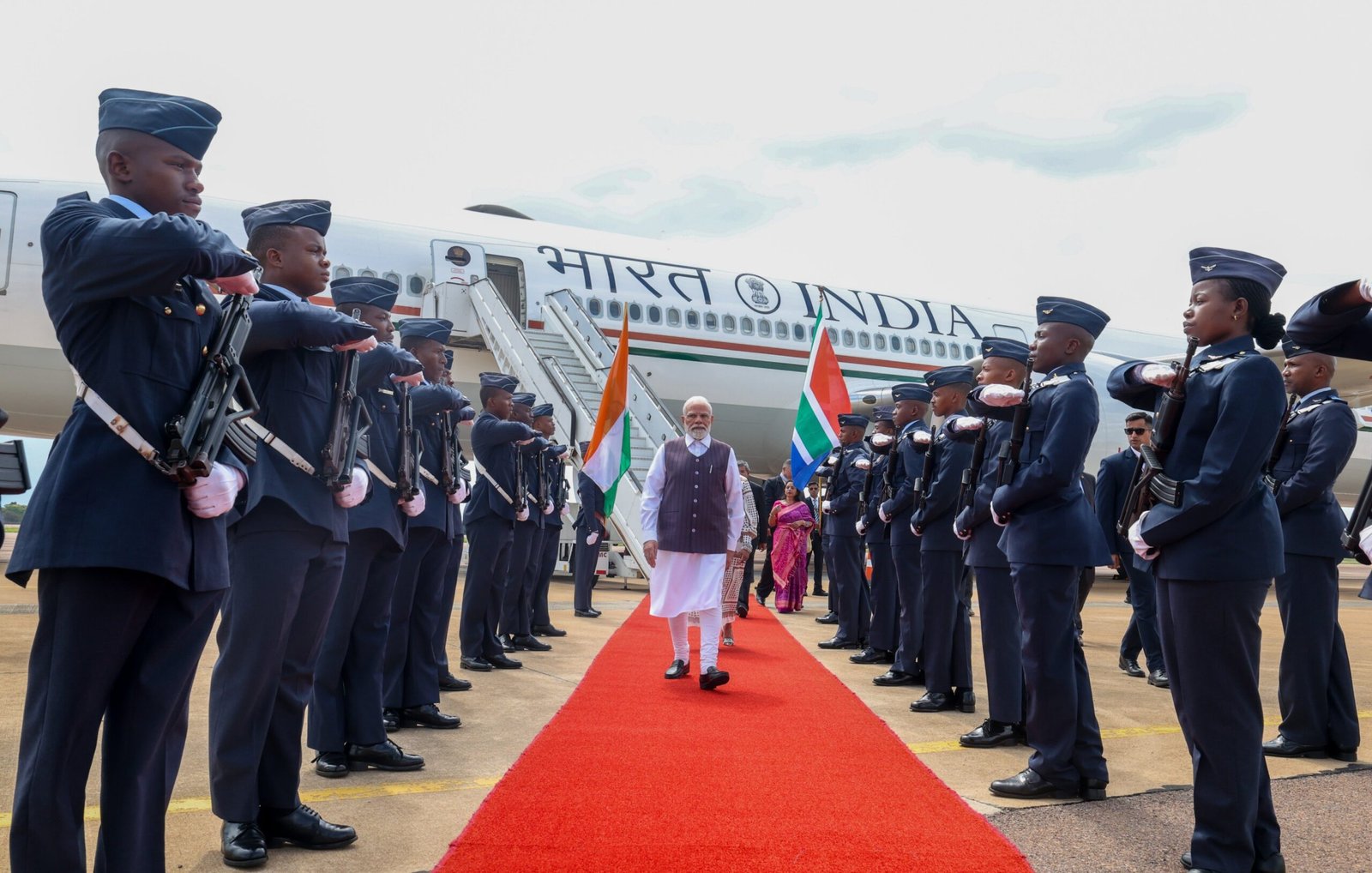 PM Modi arrives in South Africa's Johannesburg for G20 Leaders' Summit
