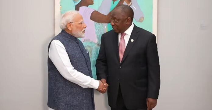PM Modi, South African Prez Ramaphosa hold talks in Johannesburg