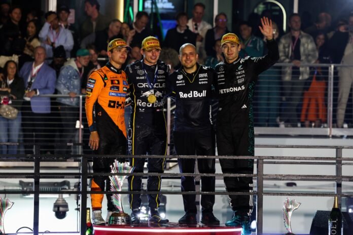 Verstappen pips Norris to win Las Vegas GP