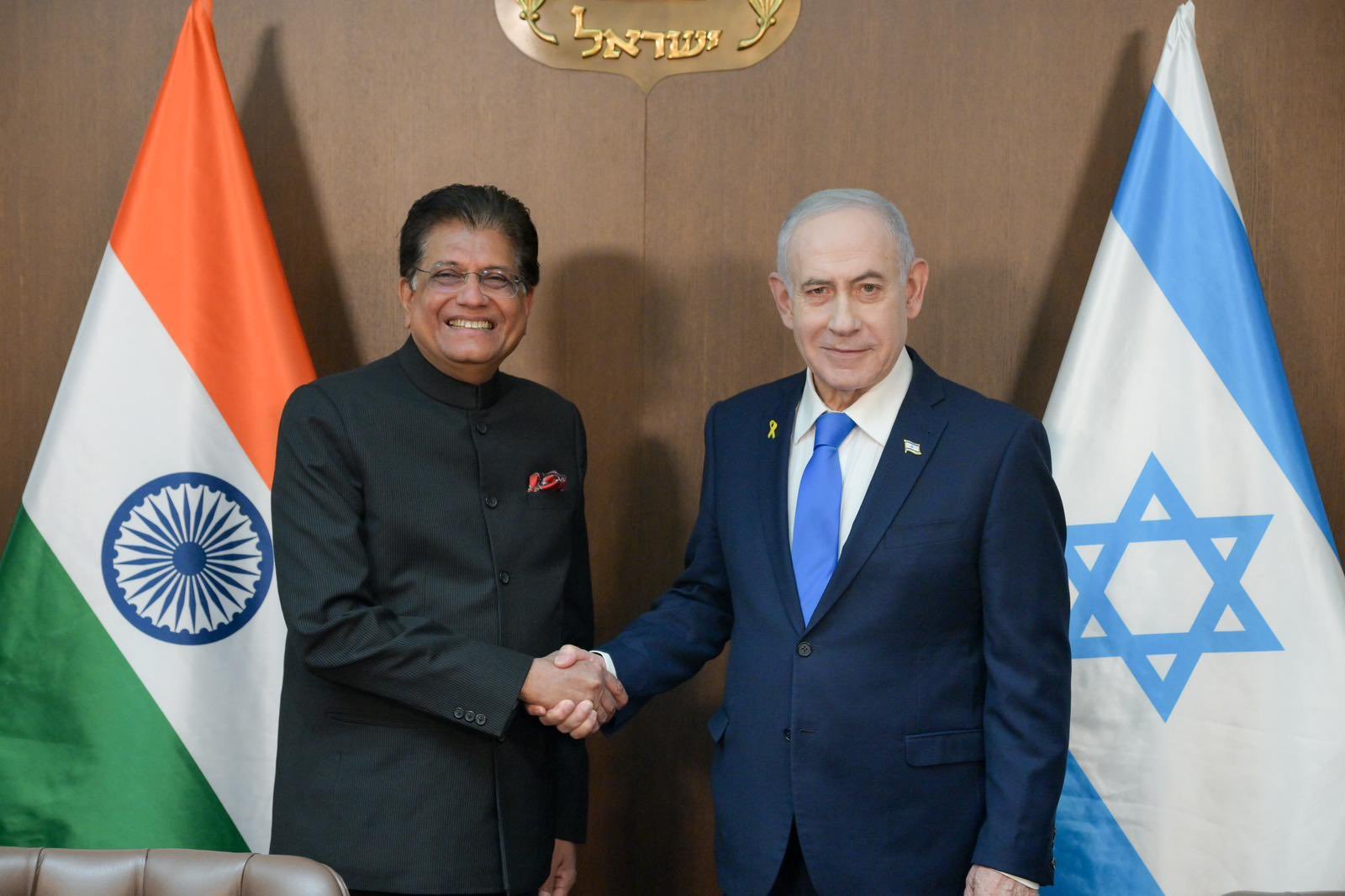 Piyush Goyal conveys PM Modi's wishes to Netanyahu, highlights progress in trade dialogue