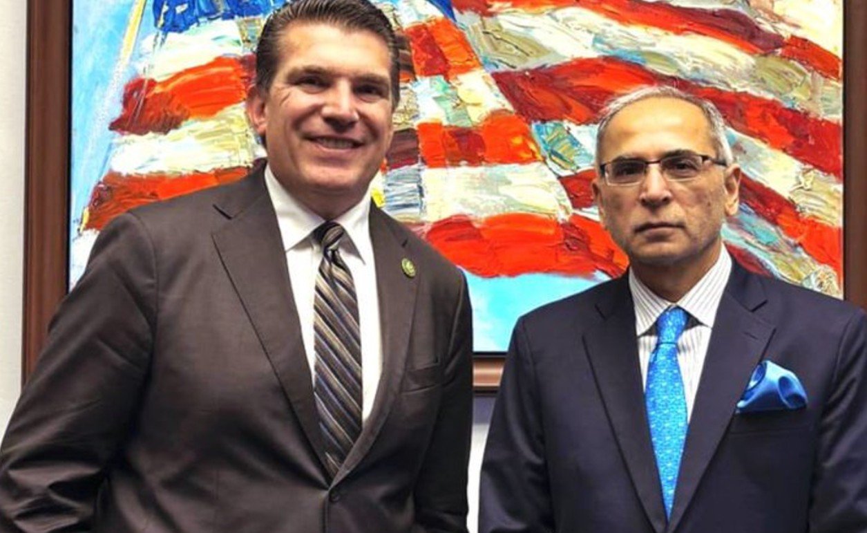 Indian ambassador meets Republican lawmaker, promotes India-US tech ties