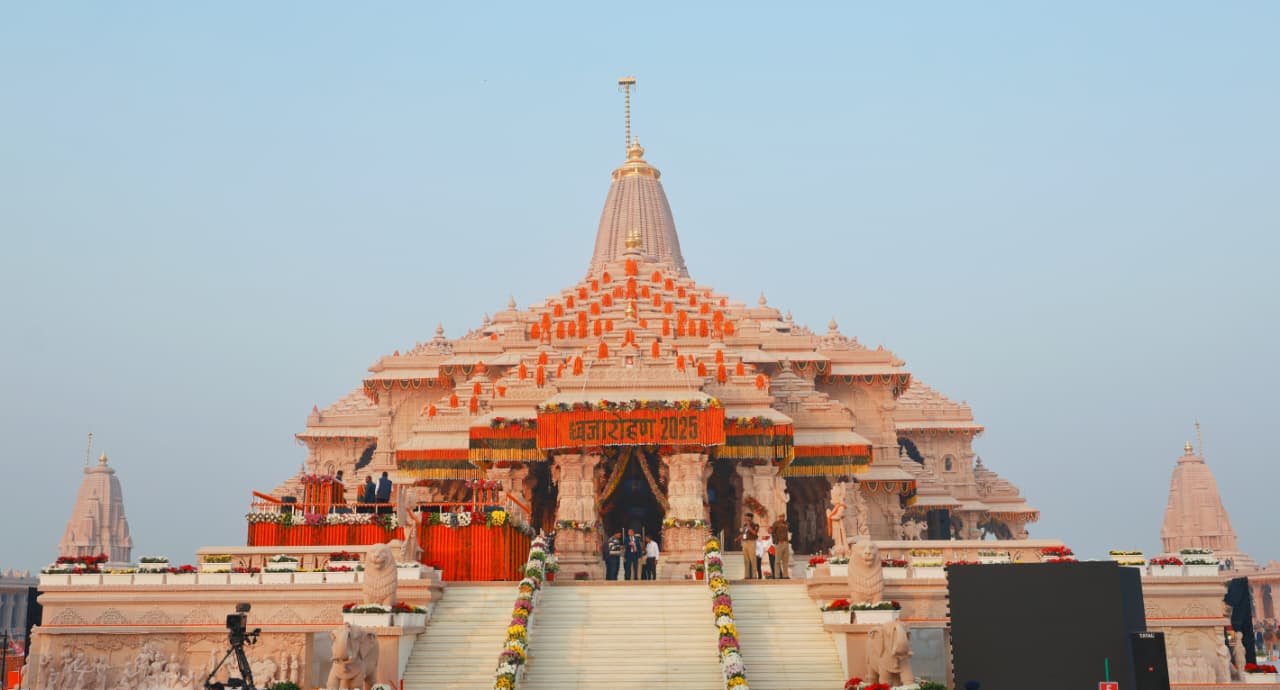 Devotees, priests excited ahead of flag-hoisting ceremony at Shri Ram Janmabhoomi temple