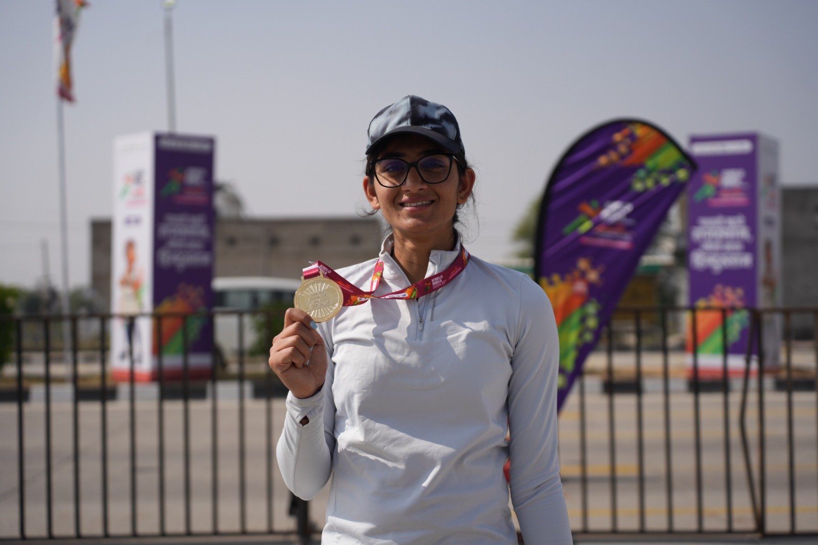 KIUG 2025: Cyclist Meenakshi clinches first gold of Games; Jain University dominates swimming events with eight golds