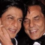 Shah Rukh Khan and Aryan Khan arrive for late Dharmendra's prayer meet