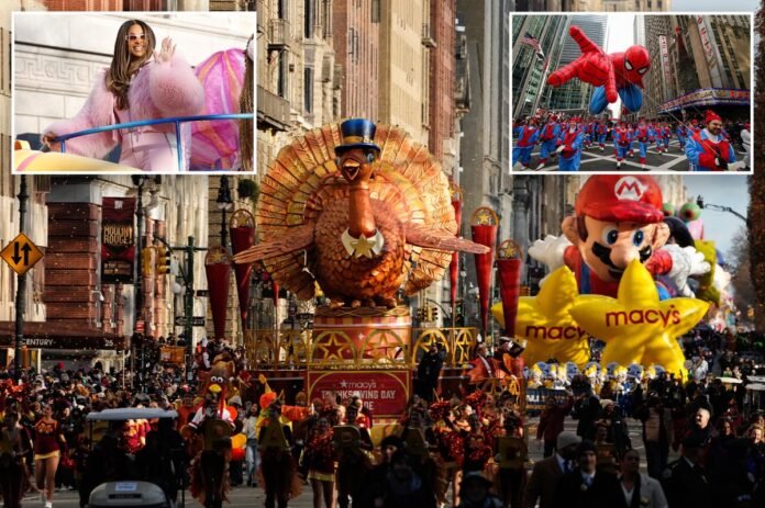 The 99th Annual Macy’s Thanksgiving Day Parade kicks off the holiday season in NYC: photos