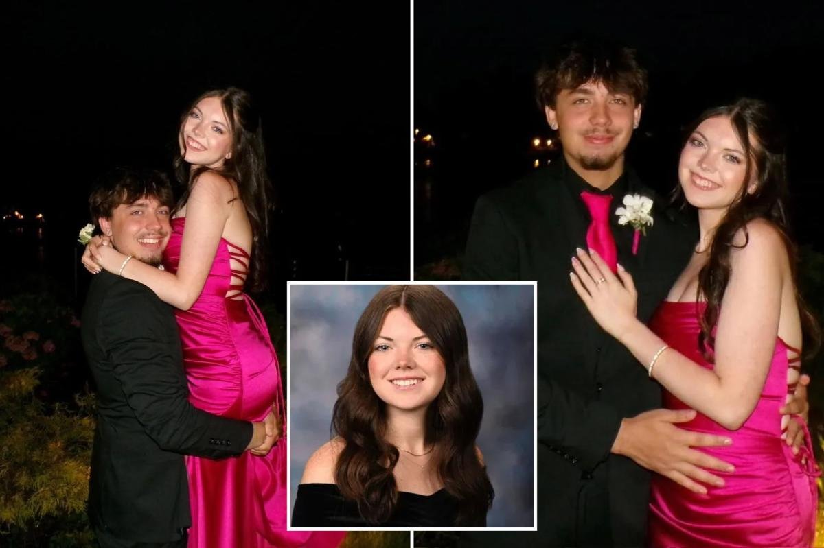 Haunting photos show LI teen Emily Finn and ex-boyfriend who allegedly killed her in botched murder-suicide dancing at prom