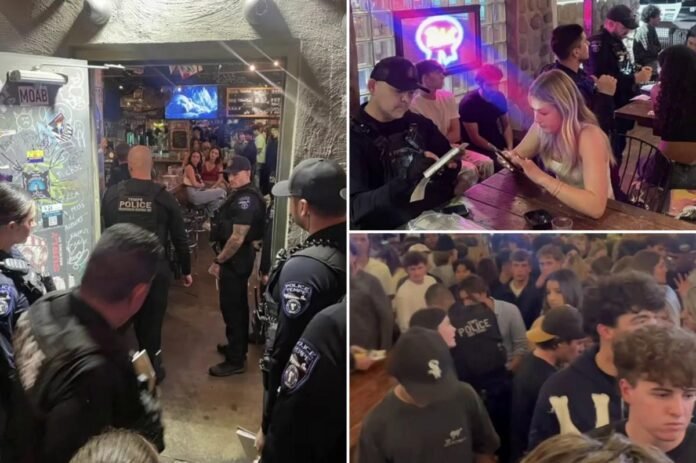 Over 200 underage drinkers arrested at Arizona bar in wild police raid: cops