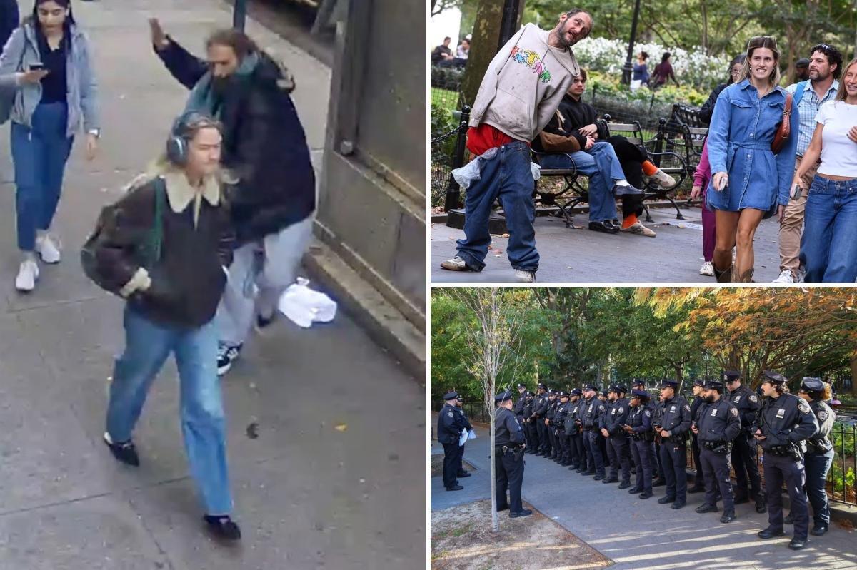 NYU students lament loss of Washington Sq. Park’s homeless junkies — even as classmate is brutally attacked by vagrant