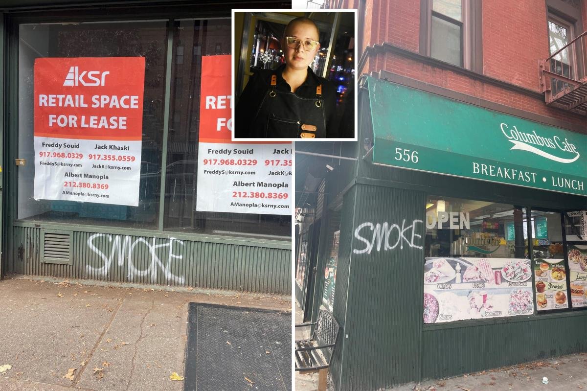 Fired up! New Yorkers fume after graffiti vandal defaces dozens of businesses with ‘SMOKE’
