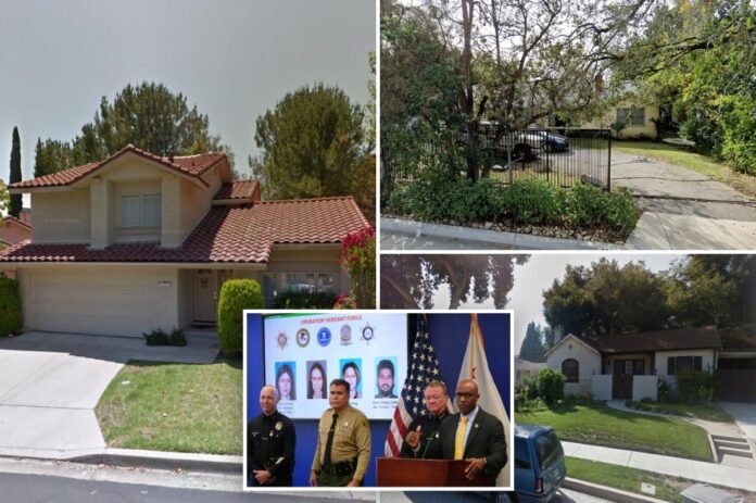 ‘Anti-capitalist’ New Year’s Eve LA terror plot suspects lived in upscale California suburbs