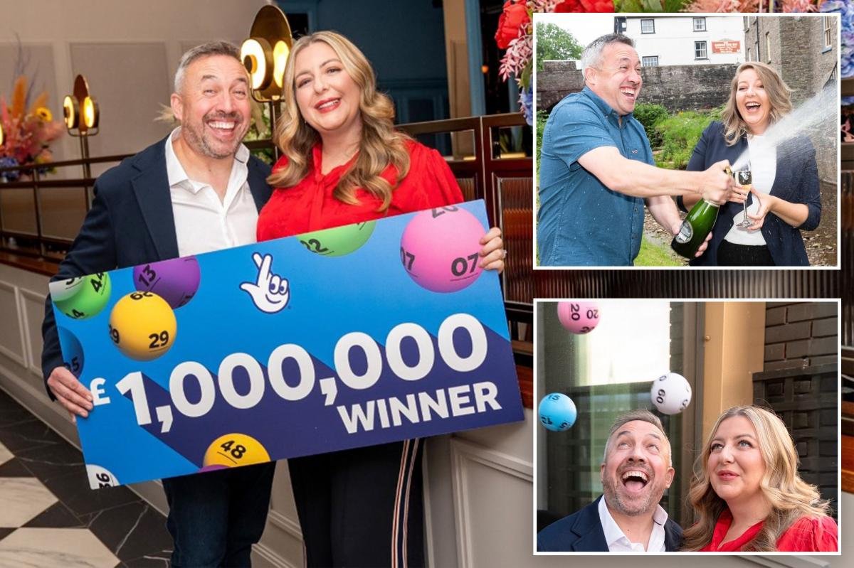 Lucky couple wins $1M jackpot for second time—  beating astronomical 24 trillion-to-1 odds