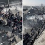 LA’s half-billion dollar bridge to nowhere taken over by malicious motorcycle mob