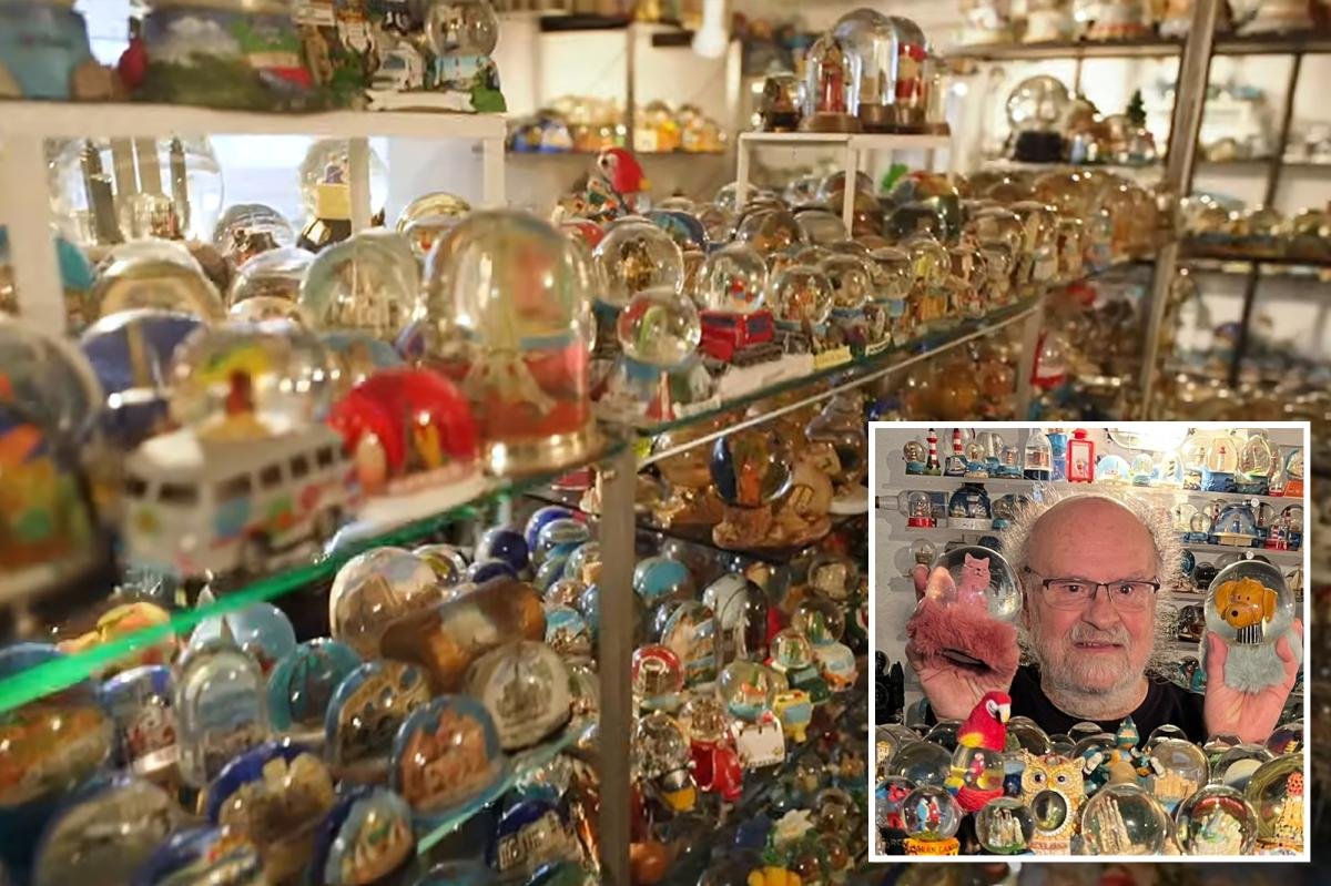 German man owns more than 11K snow globes — shattering his own previous world record