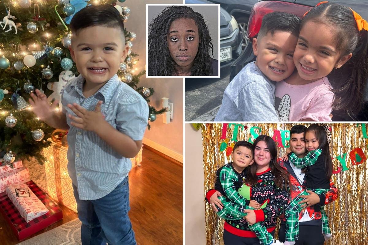 3-year-old boy orphaned when wrong-way drunken driver crashes into family car, killing his mom, dad and 5-year-old sister: cops