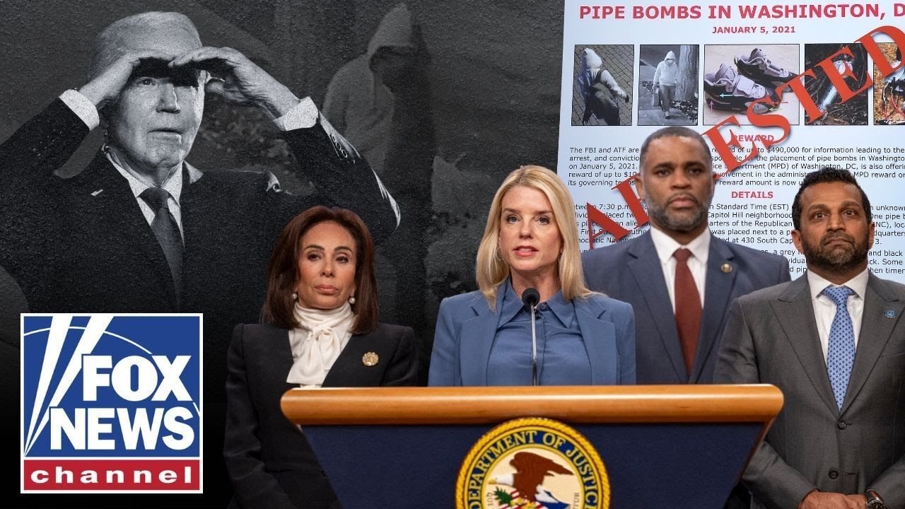 'COLLECTING DUST': FBI make arrest in January 6 pipe bomb case that 'languished' under Biden (Video)