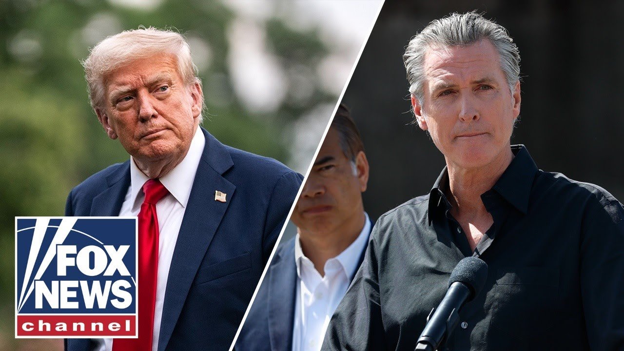 'LYING' Newsom called out for 'DISGUSTING' Trump claim (Video)