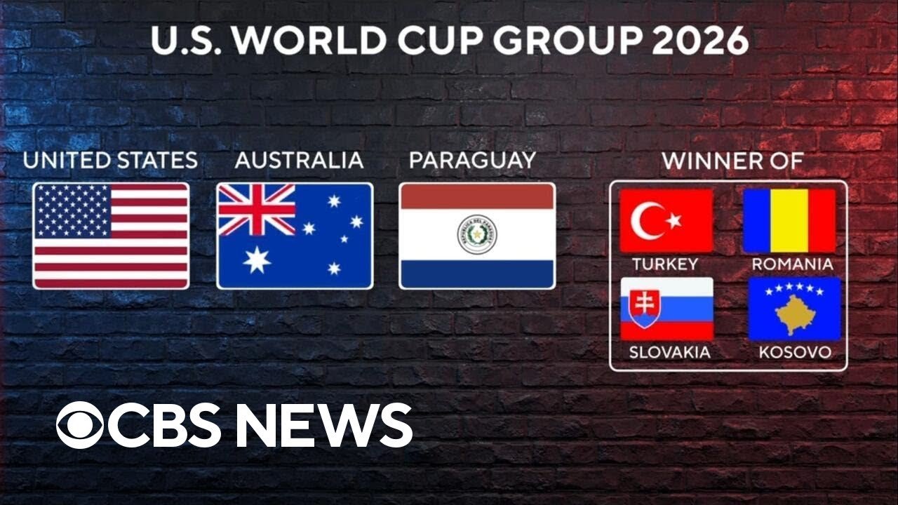 2026 FIFA Men's World Cup groups set: "A dream draw for the U.S." (Video) 1 2026 FIFA Men's World Cup groups set: "A dream draw for the U.S." (Video)