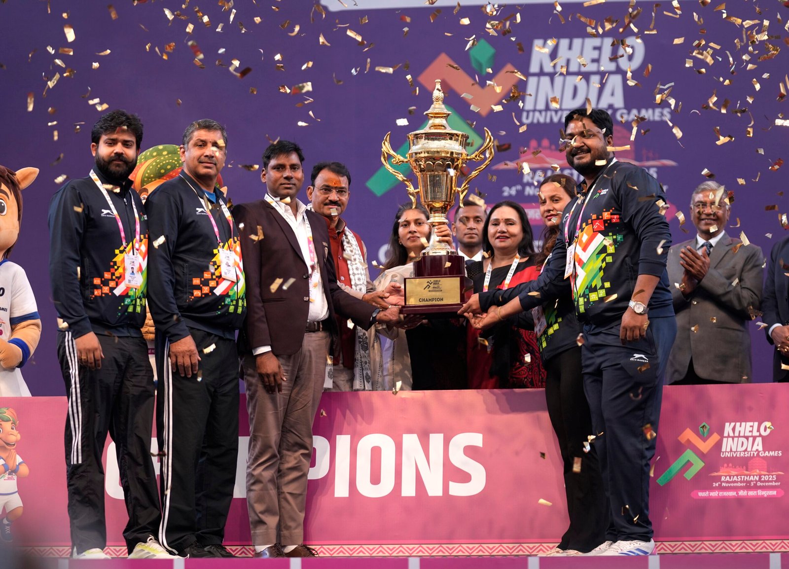KIUG 2025: Chandigarh University retain crown; MoS Raksha Khadse hails pathway to excellence