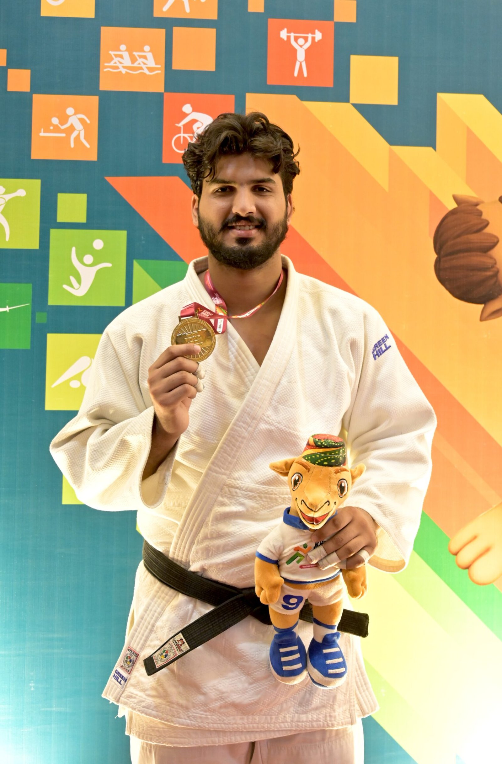 Judoka Ritik Sharma’s KIUG triumph fuels his 2026 CWG dream