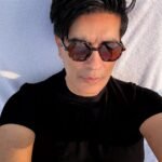 Manish Malhotra takes a rare break from work, recharges by the beach