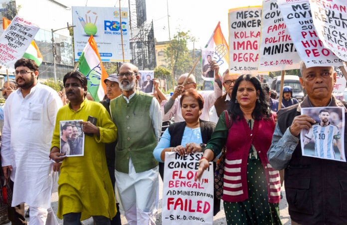 Bengal Sports Minister Biswas quits after Messi mess, CM accepts resignation, to hold charge herself (Lead)