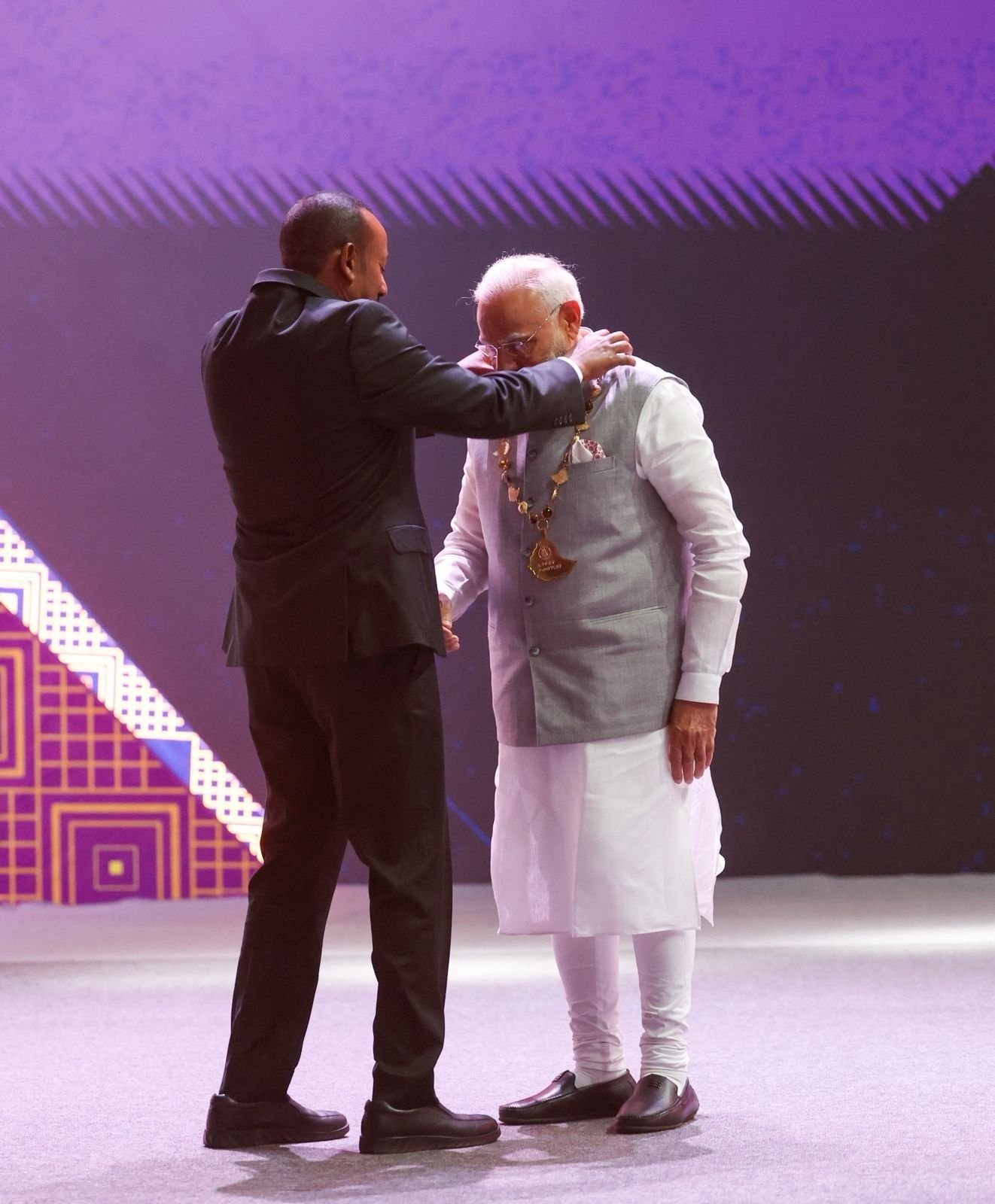 Grateful to people, govt for conferring ‘Great Honour Nishan of Ethiopia’, says PM Modi