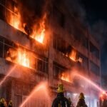 Fire at LIC office near Madurai railway junction; one seriously injured