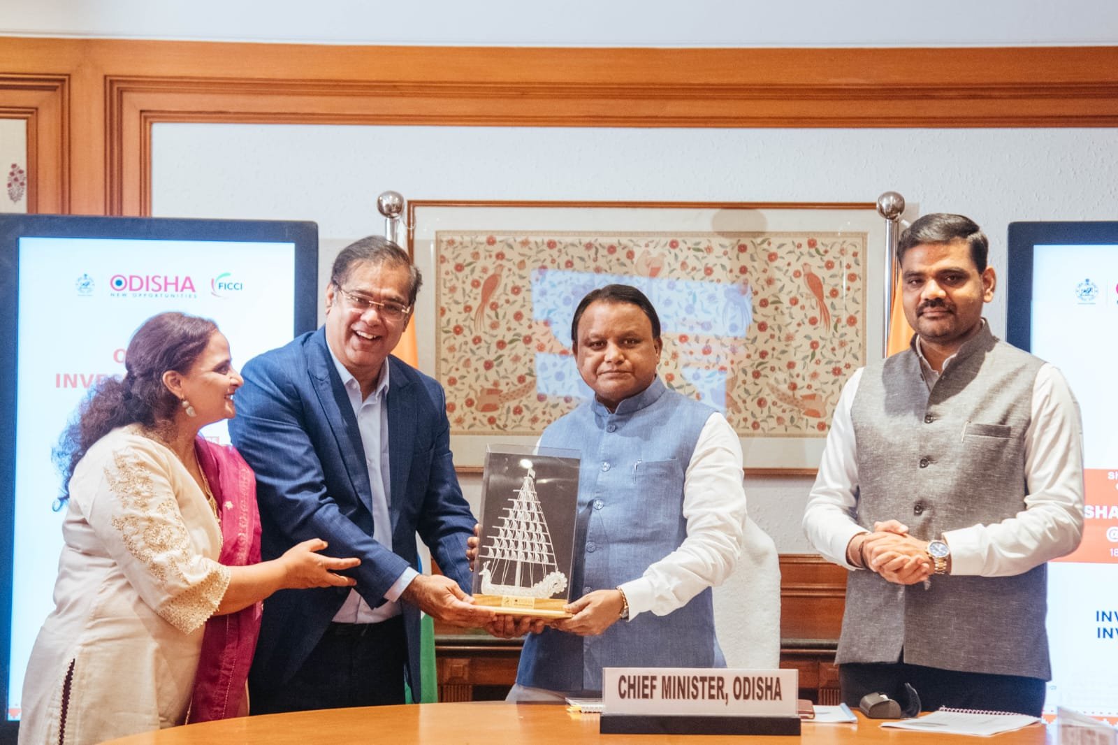 Odisha investor meet: CM Majhi engages industry leaders across key sectors in Hyderabad