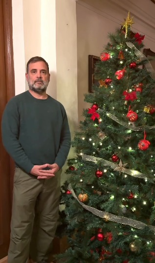 ‘May this season bring joy, happiness, prosperity: Rahul Gandhi extends Christmas greeting