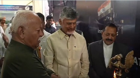 RSS chief making huge contribution to nation building, says Chandrababu Naidu