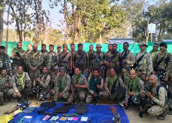 CRPF, District Force foil Maoist plot; neutralise 5-kg IED, seize arms dump in Chhattisgarh
