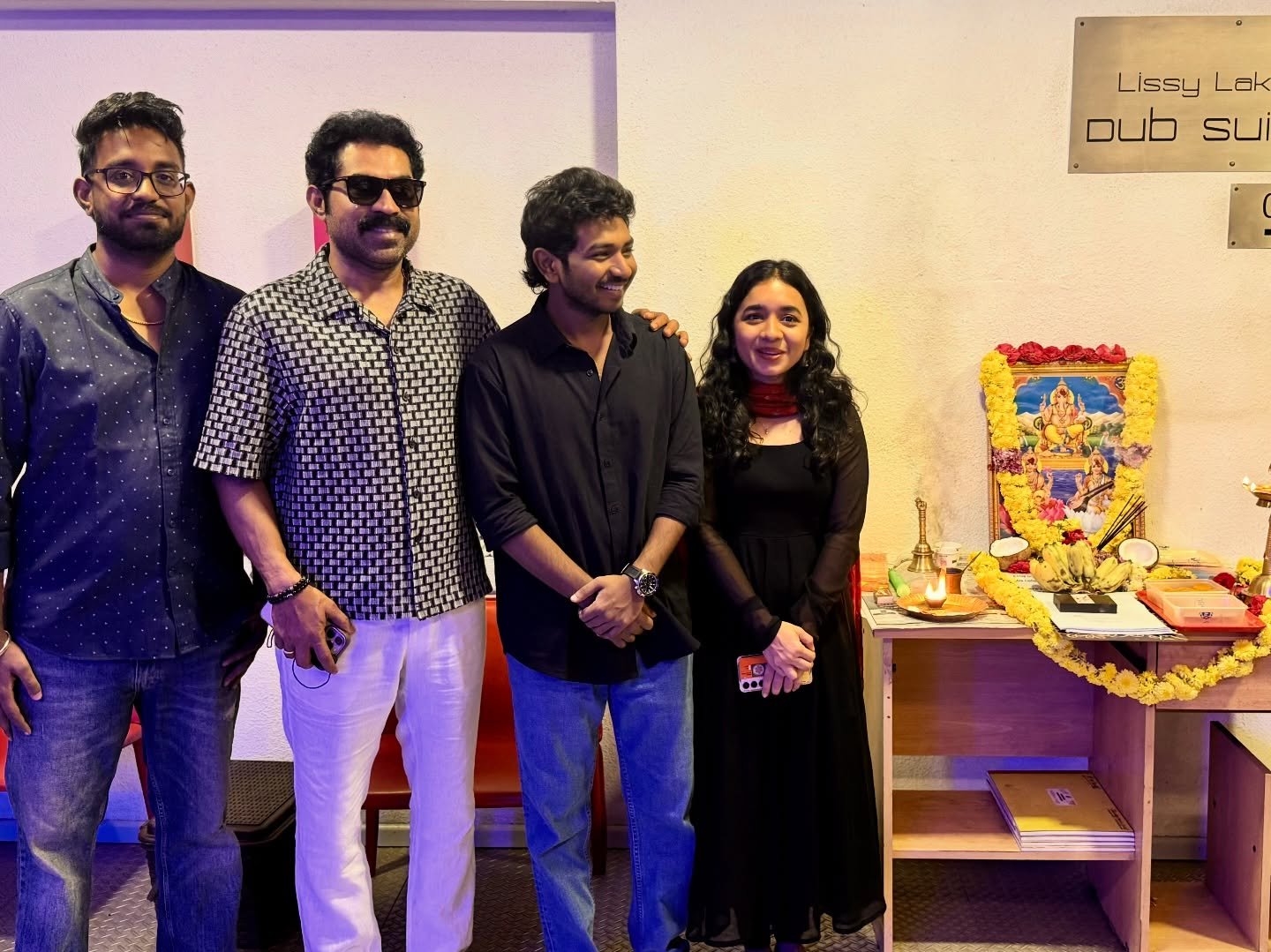 Dubbing for actor Ken Karunaas's debut film as director begins