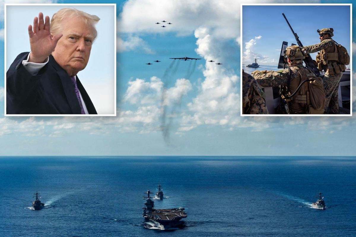 11 US warships and 15,000 troops now in Caribbean amid escalating Venezuela tensions