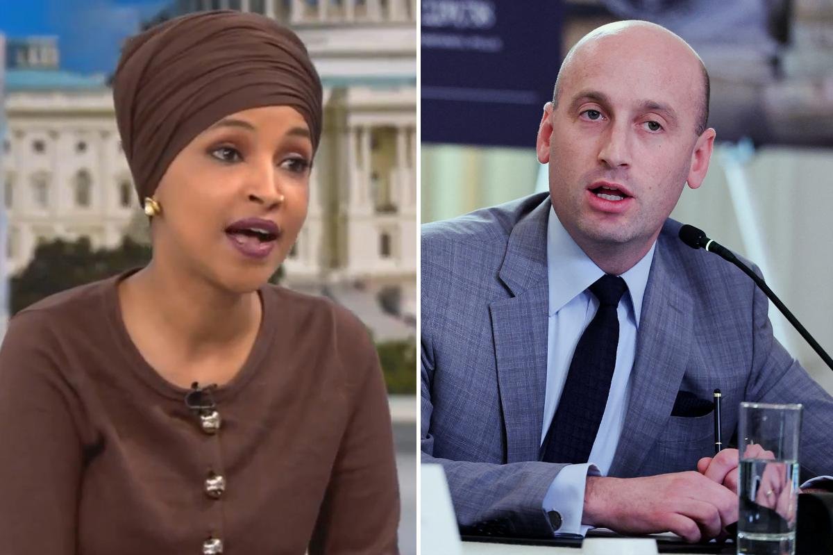 Ilhan Omar compares Stephen Miller, who is Jewish, to Nazis in Germany as she lashes out against Somali immigrant crackdown