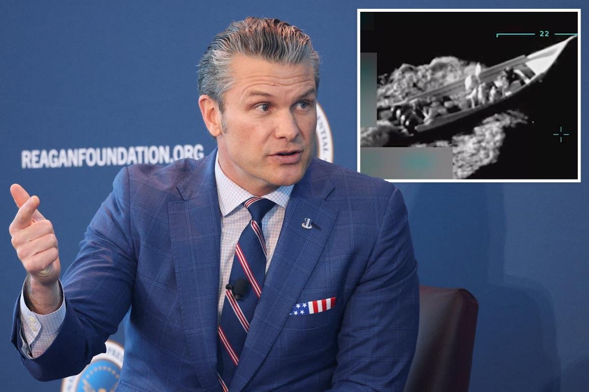 Pete Hegseth would have ordered second strike on Venezuelan drug boat as he backs Admiral Frank Bradley 3 Pete Hegseth would have ordered second strike on Venezuelan drug boat as he backs Admiral Frank Bradley