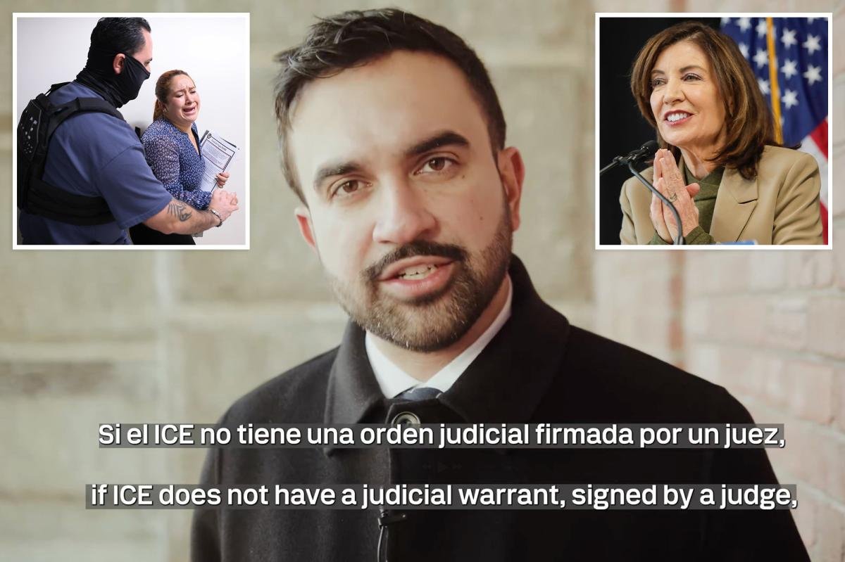 Gov. Hochul sees ‘no problem’ with Zohran Mamdani’s controversial ‘how to’ video on thwarting ICE