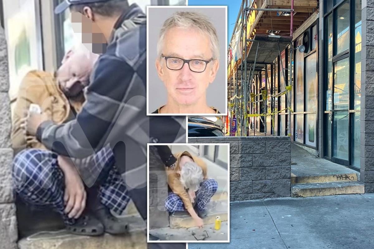 Exclusive | Andy Dick turned blue during apparent OD, says strip mall security guard: ‘I thought he passed away’