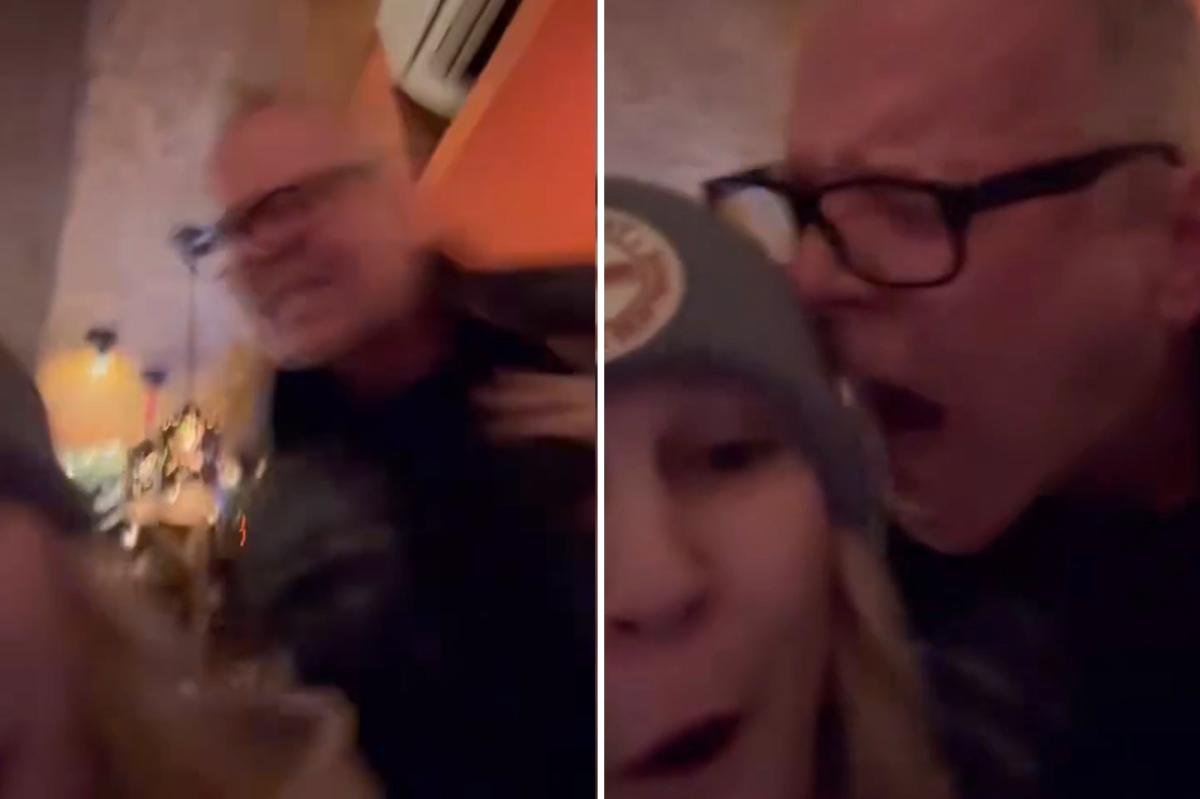 Unhinged bigot caught on video unleashing antisemitic rant at Jewish woman in NYC eatery