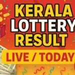 Kerala Lottery Result Today Live Updates