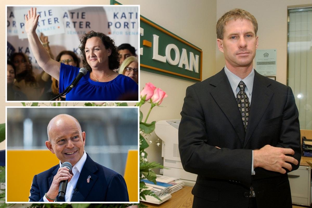 Crypto billionaire Chris Larsen backs Calif. GOP gov candidate — after betting on Katie Porter
