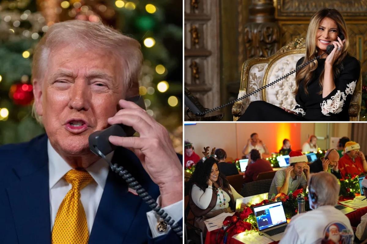 Trump tries to sell ‘clean, beautiful coal’ to children awaiting gifts from Santa