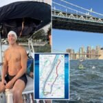 Exclusive | I swam 29 miles around Manhattan in handcuffs — I had no idea the danger I was in until I finished