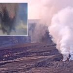Hawaii’s Kīlauea volcano destroys camera capturing live video of 38th eruption of past year