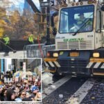 Exclusive | Naughty Macy’s Thanksgiving Parade partiers fill streets with 41.5 tons of trash— equivalent to a large humpback whale