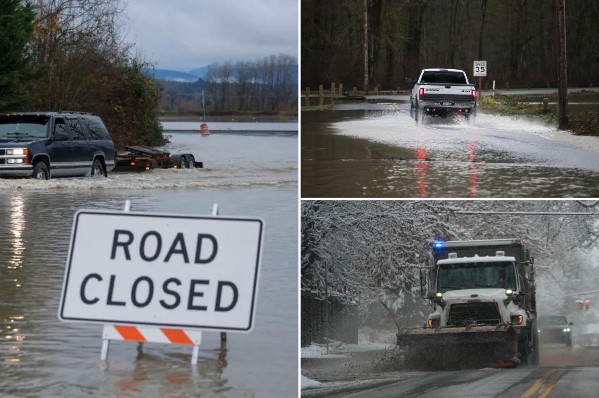 Powerful storm wreaks havoc across Northwest with hurricane-force winds, heavy rain