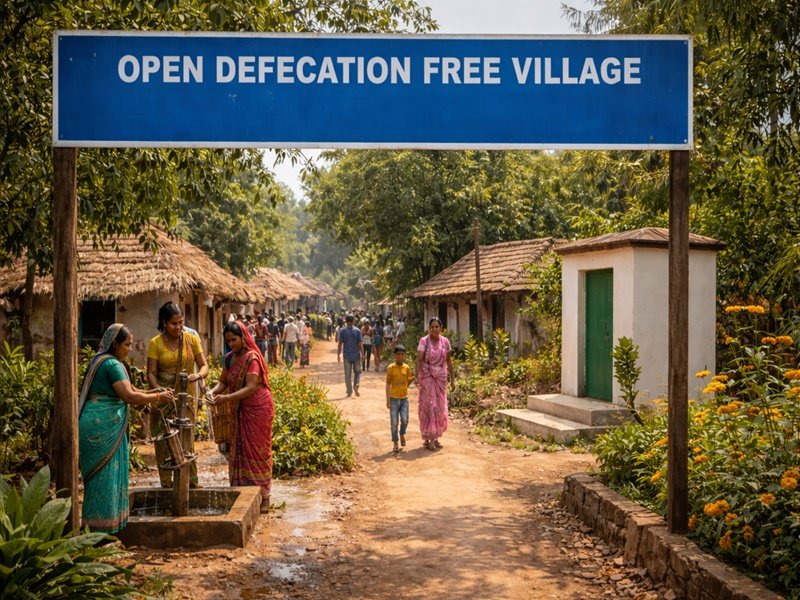 Jal Shakti Ministry expands ODF net in rural India during 2025