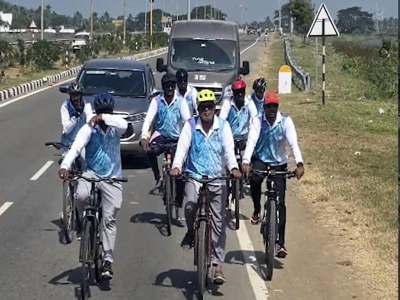 PM Modi lauds BJP legislator Suresh Kumar's Bengaluru-Kanniyakumari cycling feat