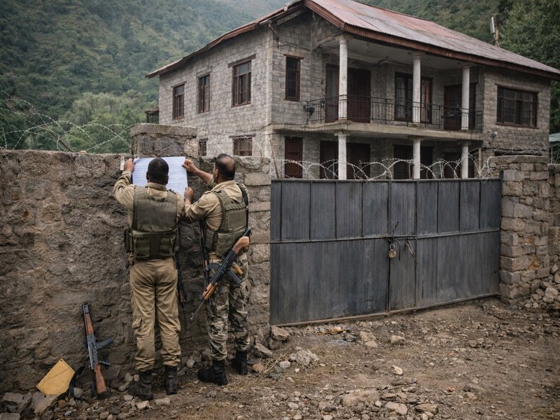 Police in J&K's Poonch attach property of Pak-based terror handler
