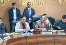 Work underway to stop flow of J&K water to Pakistan: MoS Jitendra Singh